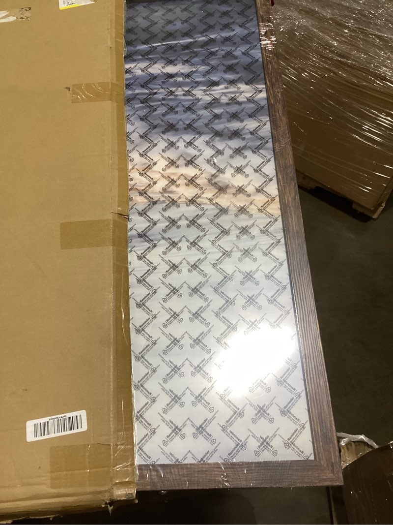 Condition photo showing New/Like New for 24x36 Poster Frame Brown, Poster Frames 24 x 36 inches or 24x36 Picture Frames with HD Plexiglass Durable and Scratch-proof for Horizontal or Vertical Wall Mounting, 1 Pack Brown 24x36