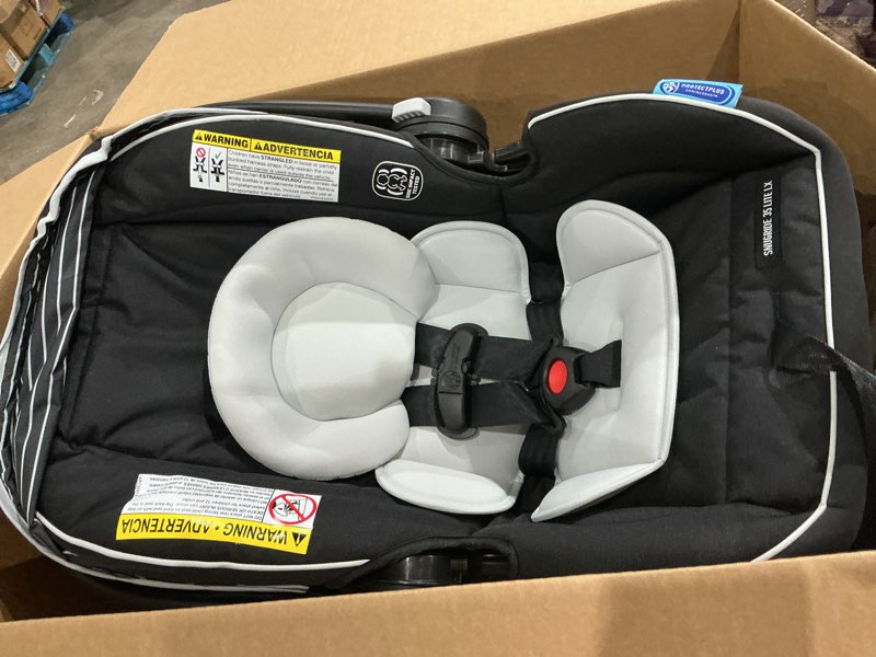 Condition photo showing Good Condition for graco snugride lite lx infant car seat, lightweight rear-facing seat for babies 4–30 lb, 4-position adjustable base, latch installation & protectplus engineered, studio