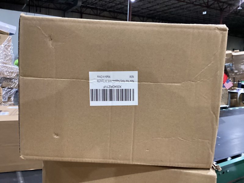 Condition photo showing New/Like New for new years eve party supplies 2026 for 24 guests, happy new years decorations party favors includes top hats, tiaras, glasses accessories for adults kids nye decorations 2026