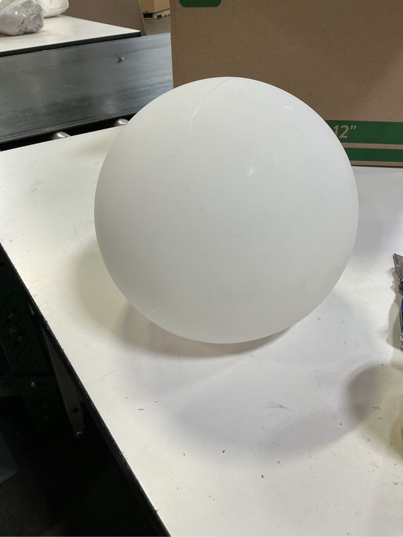 Condition photo showing As Is for moon cordless led dimmable table lamp