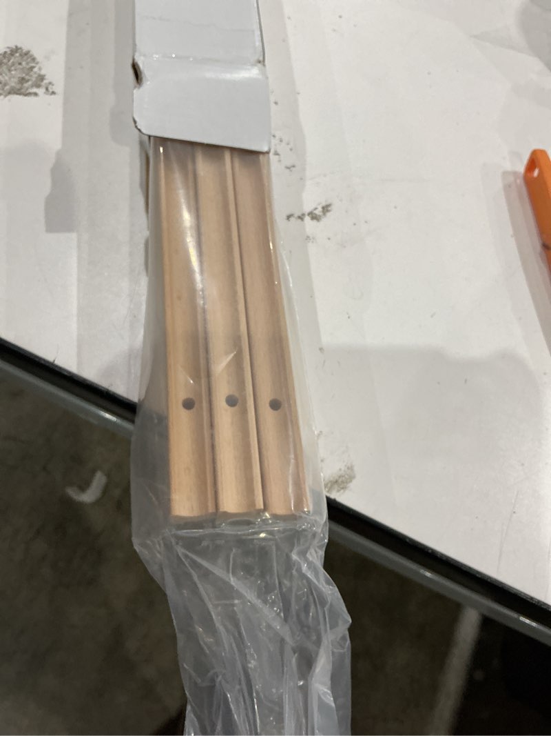 Condition photo showing Good Condition for meeden wood easel stand for display: wooden display tripod stand for posters pictures paintings - wedding decor holder for welcome sign natural color