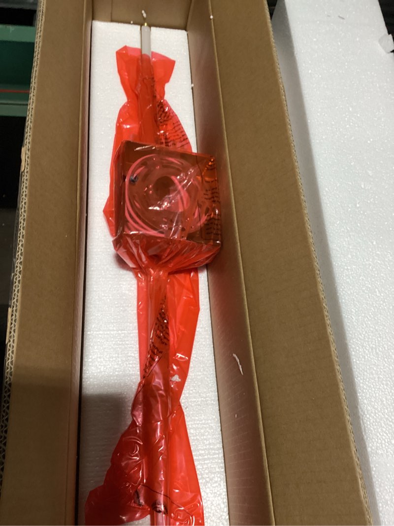 Condition photo showing Good Condition for JONATHAN Y JYL7022B Makena 28" Dimmable Integrated LED Modern Metal Wall Sconce Contemporary Minimal 3000K 10W Bulbs Entryway Lobby Bathroom Bedroom Living Room, Gold Set of 1 Gold