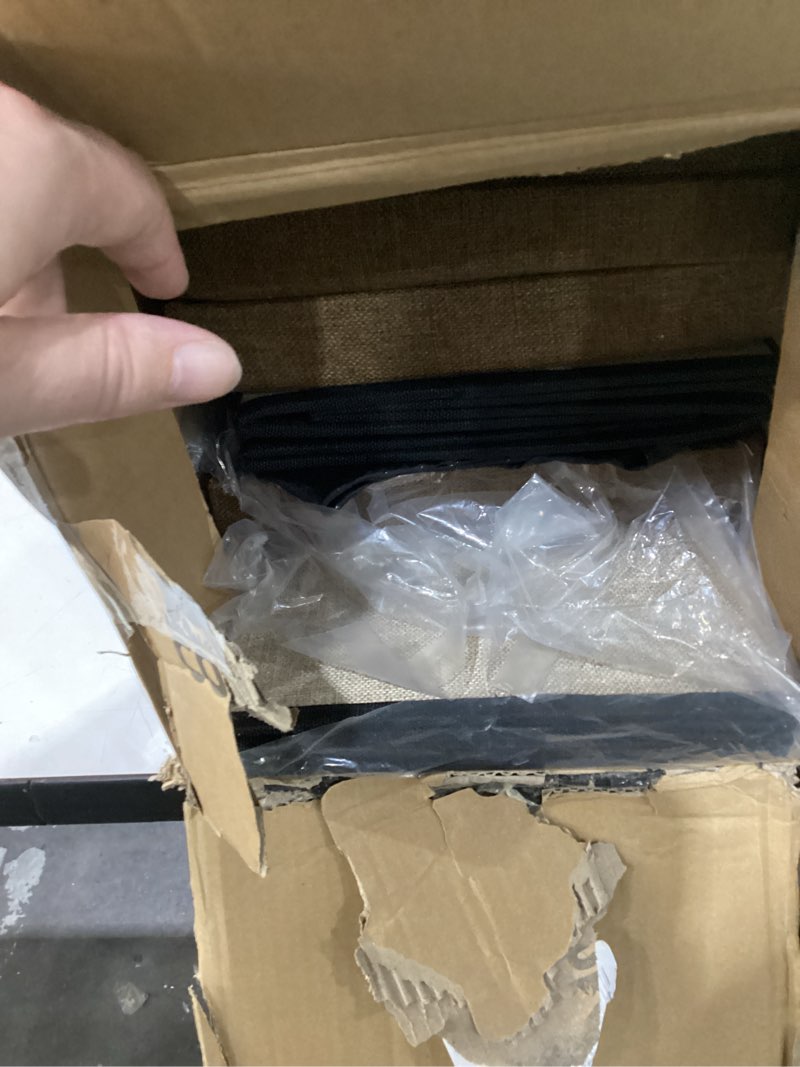 Condition photo showing New/Like New for Dog Stairs with Storage, 4-Step Wider Sturdy Dog Steps for Small/Medium/Large Dogs and Older Cats, Folding Doggie Ramp for Bed/Couch/Car Hold Up to 180 lbs (22" H, Brown) 38.1x17x22 inch Brown