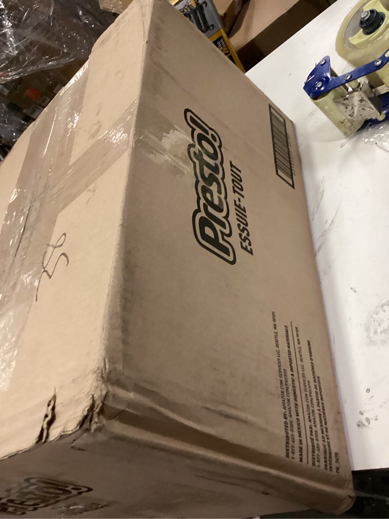 Condition photo showing New/Like New for Amazon Brand - Presto! Flex-a-Size Paper Towels, 158 Sheet Huge Roll, 12 Rolls (2 Packs of 6), Equivalent to 38 Regular Rolls, White 6 Count (Pack of 2) White