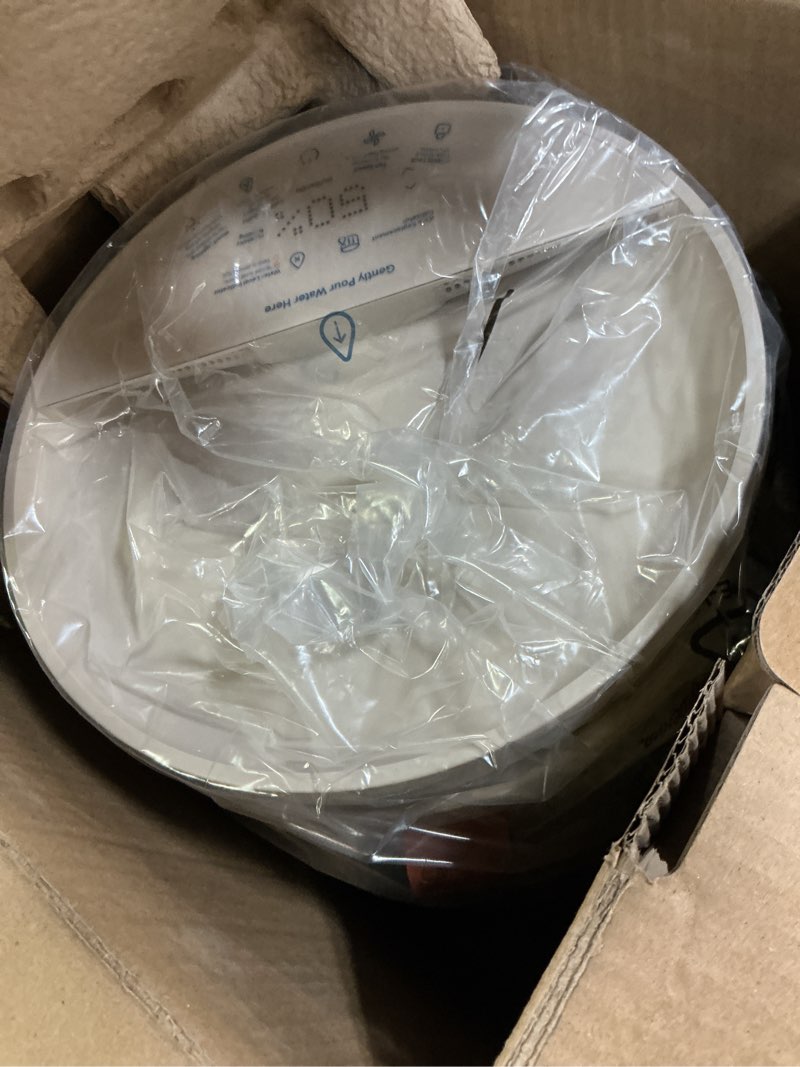 Condition photo showing Good Condition for BLUEAIR Room Humidifier - DreamWell - 48Hr Top-Fill Mist-Free InvisibleMist Technology Aroma Stone for Essential Oils and Soothing Mood Lighting - Quiet Operation for Bedroom and Home Use, Beige