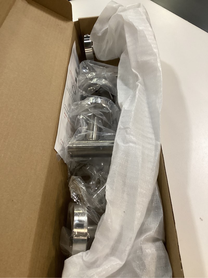 Condition photo showing Good Condition for NearMoon Bathroom Hardware Set SUS 304 Thicken Stainless Steel-Towel Bar Set Include 16" Towel Rod, Toilet Paper Holder, Multifunctional Hooks Bathroom Accessories (Brushed Nickel, 5 Pcs) Brushed Nickel 5