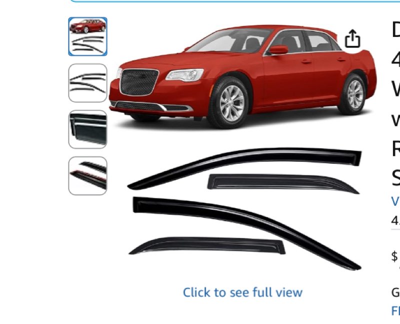 Assorted de car visors