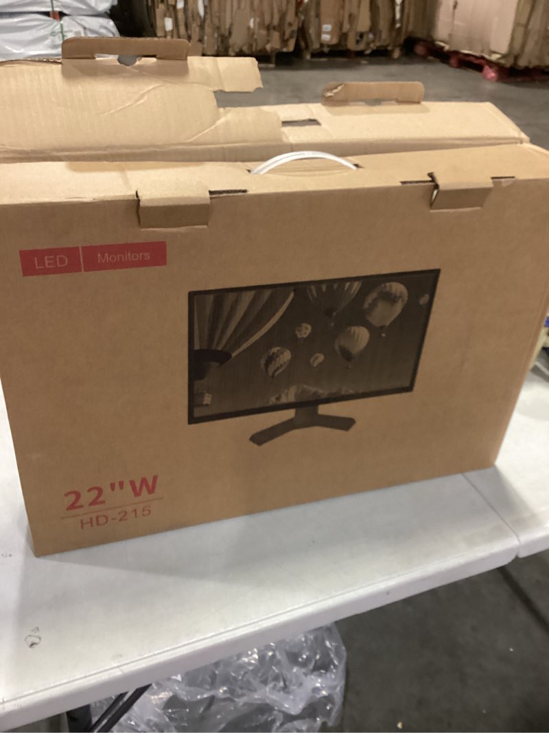 Akntzcs 22 Inch Touchscreen Monitor with Camera @1920x1080P Full HD IPS Panel Built-in Speakers HDMI