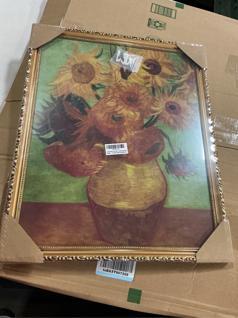 Condition photo showing New/Like New for gold 16x20 picture frame vintage wood baroque design for wall hanging, antique ornate photo frame for wall art and prints new gold 16x20 inch