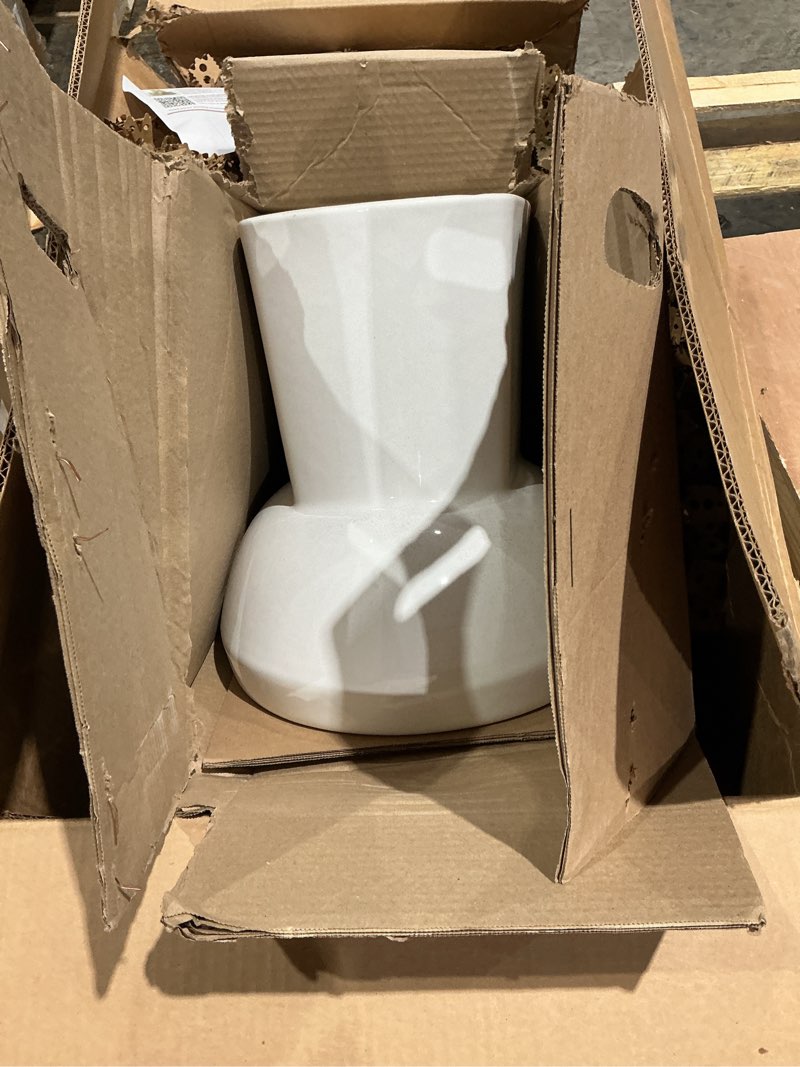 Condition photo showing As Is for american standard 6561.017.020 trimbrook 0.85-to-1.0-gallon per flush urinal with siphon jet flush action, white