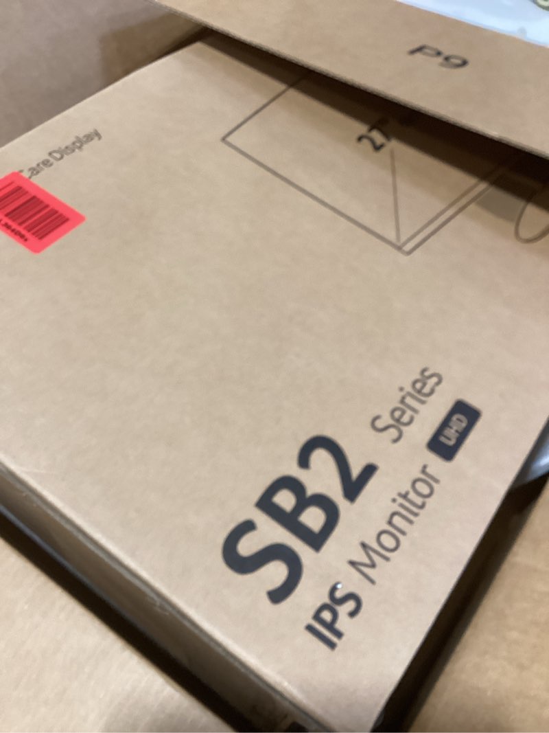 Condition photo showing Good Condition for SANSUI 27 Inch Monitor, IPS 120Hz Computer Monitor Full HD 1920 x 1080P with HDMI DP Interfaces, Eye Care, Frameless, 100 x 100mm VESA Mountable (HDMI Cable Included) 27 inch IPS 100Hz 27 Inch 120Hz/IPS