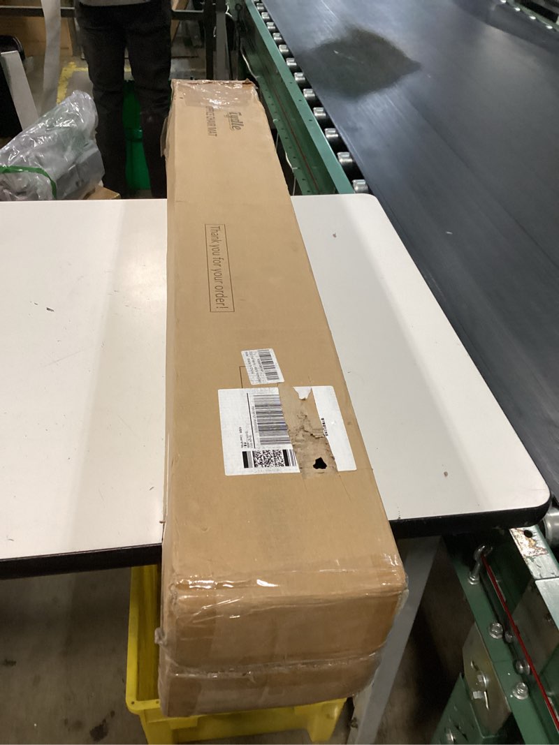 Condition photo showing New/Like New for tydle chair mat for carpet, 60" x 46" chair mat for carpeted floors, non-slip computer under desk plastic floor mat for work gaming chairs, heavy duty carpeted floor protector for home office (clear) 60"x46" (for carpet) clear (for carpet)