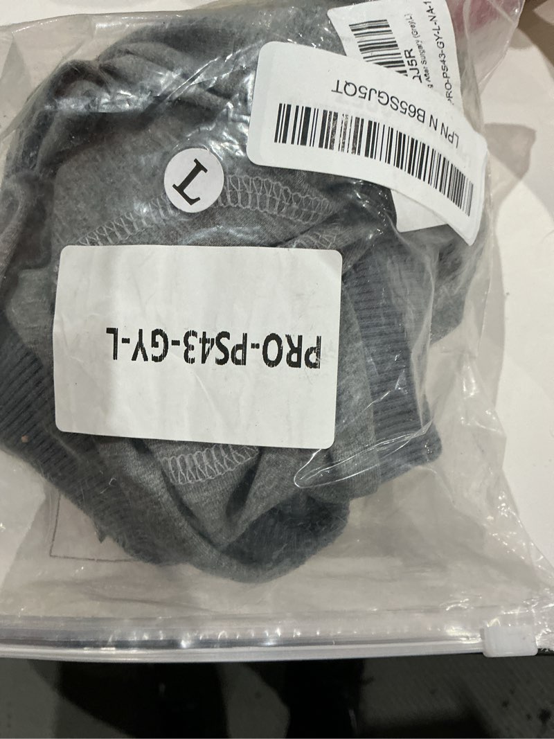 Condition photo showing Good Condition for lukovee recovery suit for dogs, onesie surgery recovery suit for female male dogs, abdominal wounds cone e-collar alternative prevent licking spay recovery suit (grey,large) large a- gray