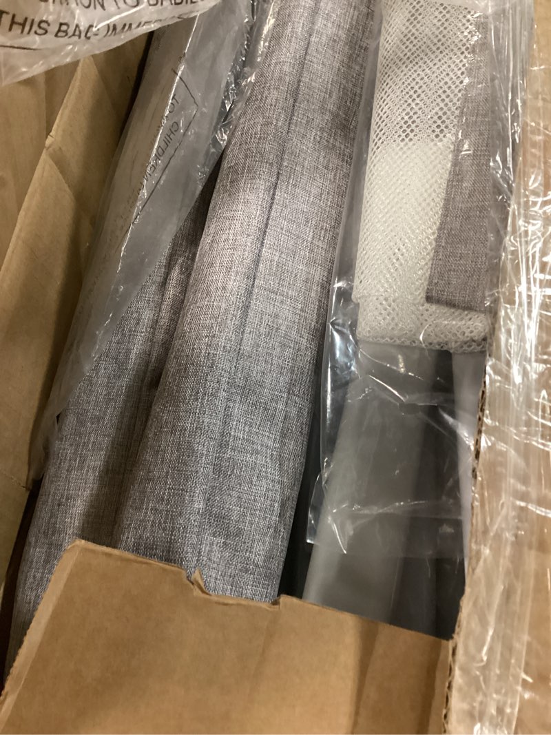 Condition photo showing Good Condition for 3-piece king size bed rail for toddlers - adjustable baby bed rail guard, kids safety bed rail for king size bed (78.7"x78.7"x74.8"-grey) grey 3-piece king size (78.7" x 78.7" x 74.8")
