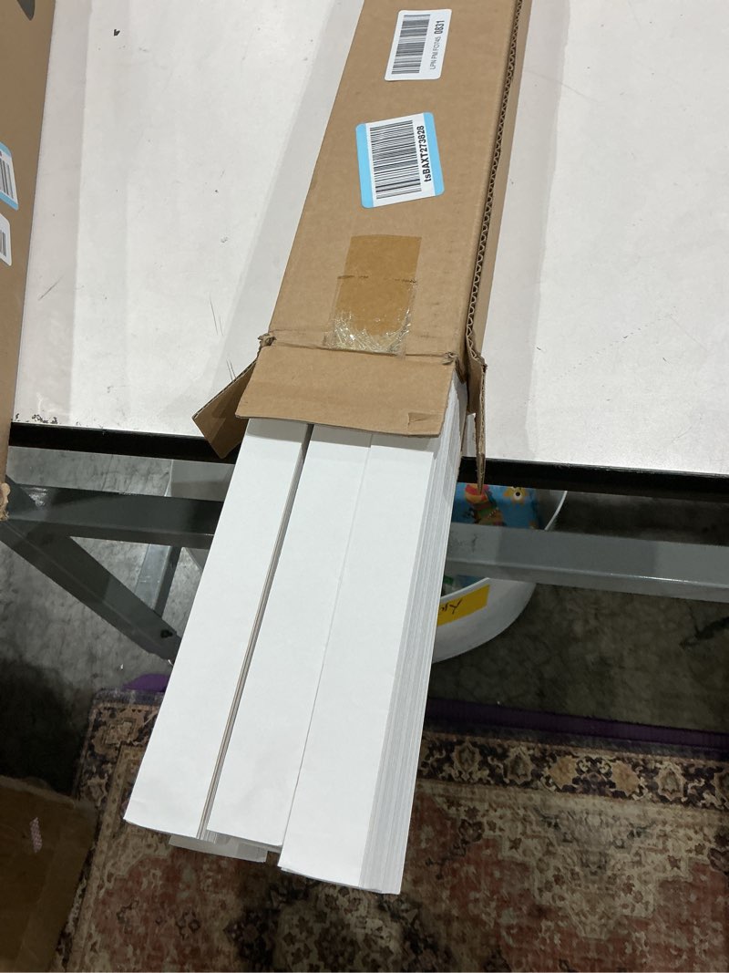 Condition photo showing Good Condition for changshade 6 pack temporary shades, pleated paper blinds for indoor windows cut to size adhesive paper shades no tools no drilling for office, bedroom, living room,48" w x 72" h,white white 48"w x 72"h- 6pc