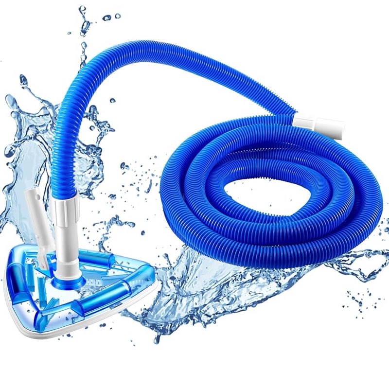 Qinyoung 2 Pcs Swimming Pool Cle ... Above Ground Inground Pools, Blue New