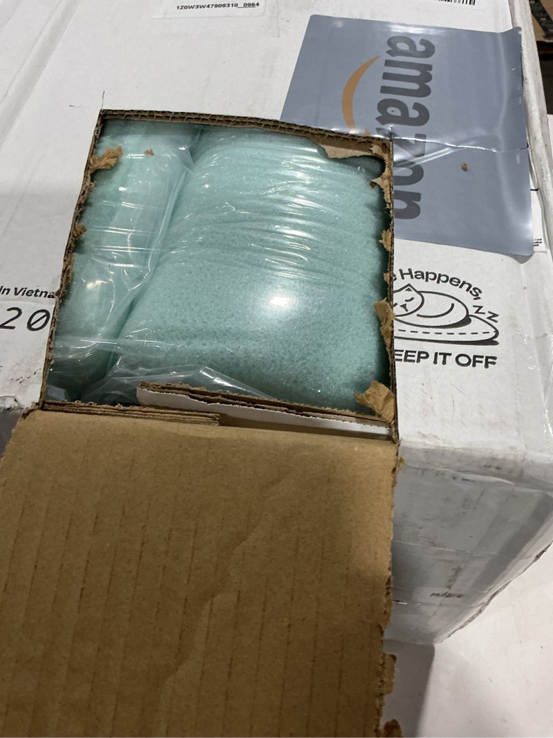 Condition photo showing Good Condition for LINENSPA Memory Foam Mattress Topper - 2 Inch Gel Infused Memory Foam - Plush Feel - Cooling and Pressure Relieving - CertiPUR Certified - Dorm Room Essentials - Queen Size Queen 2 Inch Topper Only