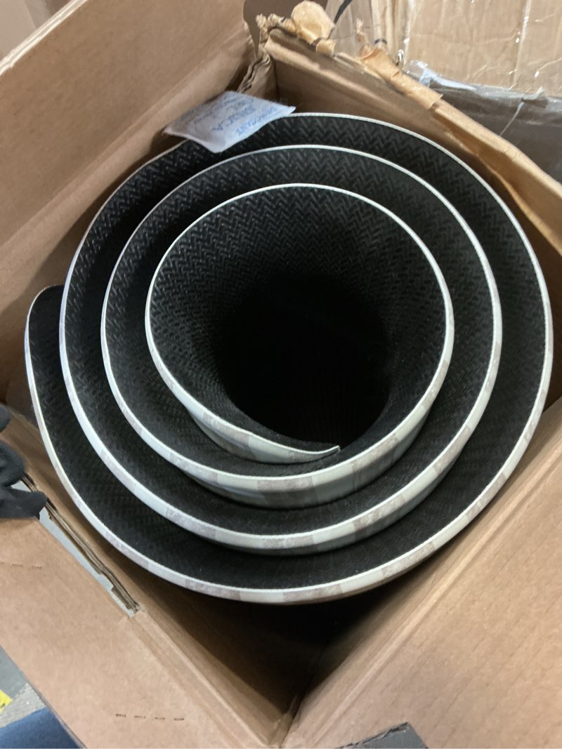 Condition photo showing Good Condition for House of Noa Nama Standing Mat – Anti-Fatigue Cushioned Kitchen Mats for Floor | Ergonomic Bounce-Back Foam Kitchen Mats | Anti-Fatigue Mats for Kitchen & Standing | Reese Bark | 30" x 72" Bark 72"L x 30"W x 0.8"Th