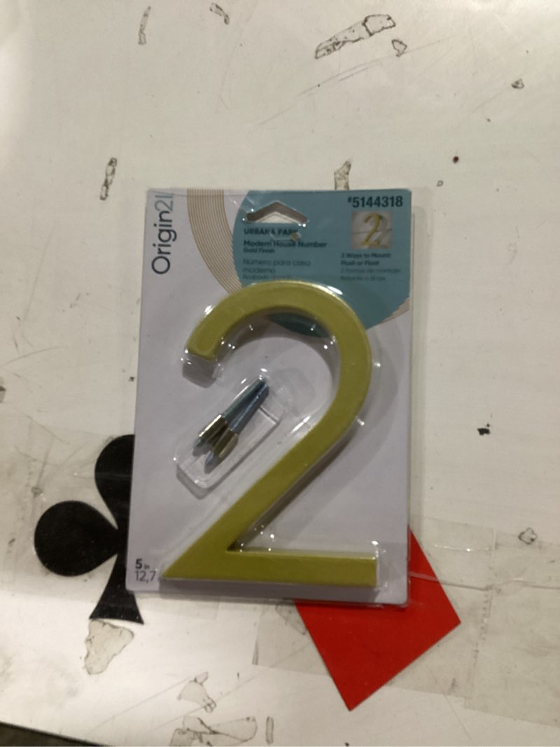 Condition photo showing Good Condition for Origin 21 Urbana Park 5-in Gold Number 2