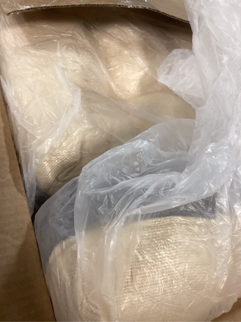 Condition photo showing Good Condition for magic elephant chair cushions for dining chair, shredded memory foam kitchen chair cushions set of 4, non-slip thick dinning room chair pads seat cushions, 15.5" x 15.5" x 4" (beige)
