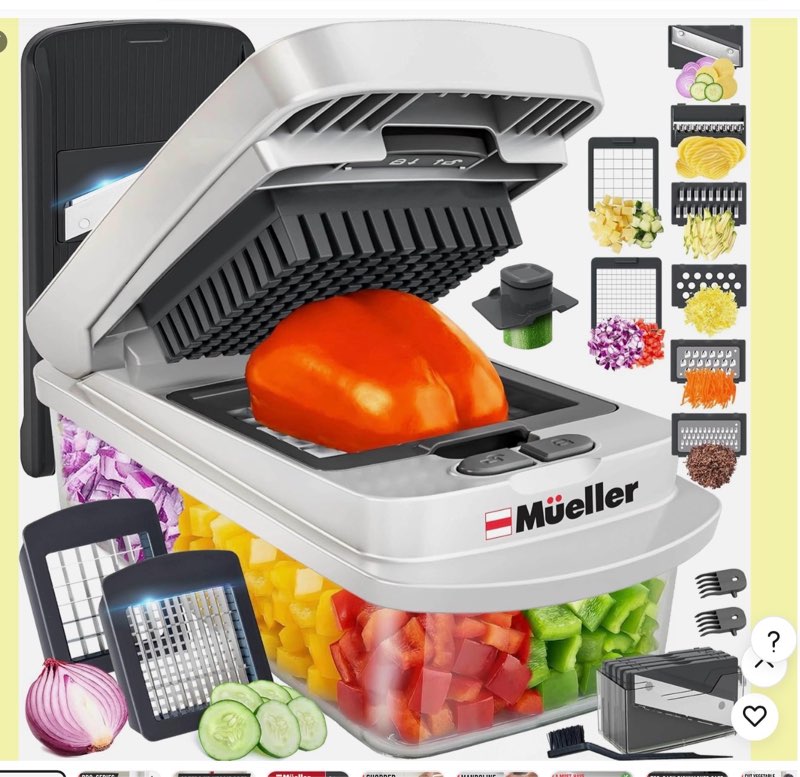 Mueller the Real Original Pro Chopper since 2013 Vegetable Chopper Mandoline Sli