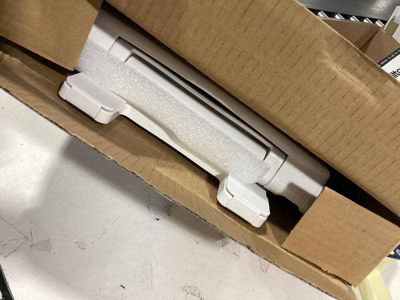 Condition photo showing As Is for similiar productynr toilet seat with slow close hinges, standard elongated toilet seat with non-slip seat bumpers, easy to install & clean, heavy duty pp material, fits all toilet brands (y7)