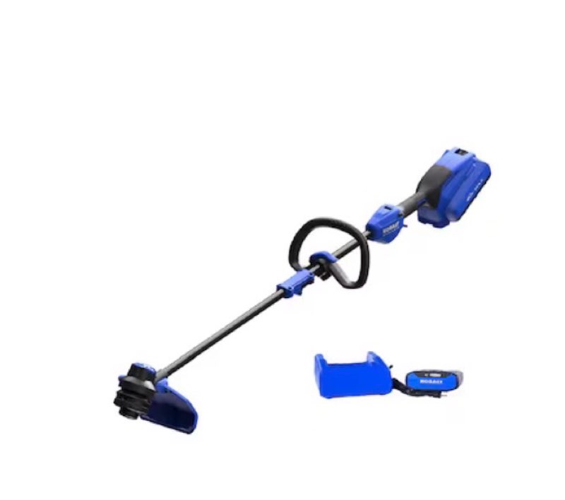 kobalt gen4 40-volt 15-in straight shaft battery string trimmer 4.0 ah (battery included) (charger included)
