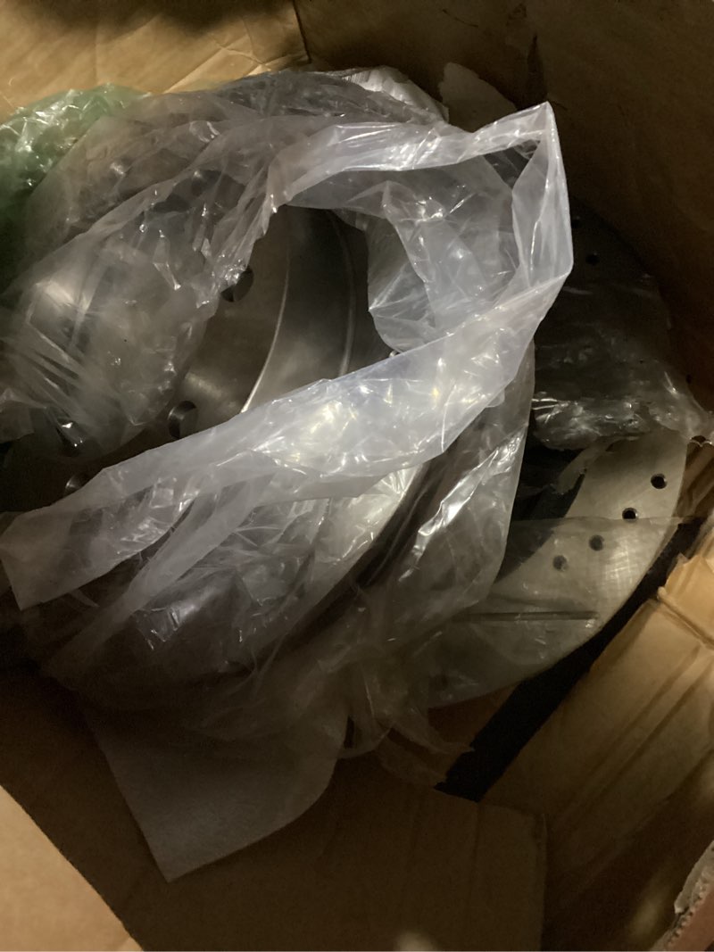 Condition photo showing Good Condition for callahan brake parts front brake kit for 1994 1995 1996 1997 1998 1999 dodge ram 1500 replacement brake rotors and ceramic brake pads with calipers