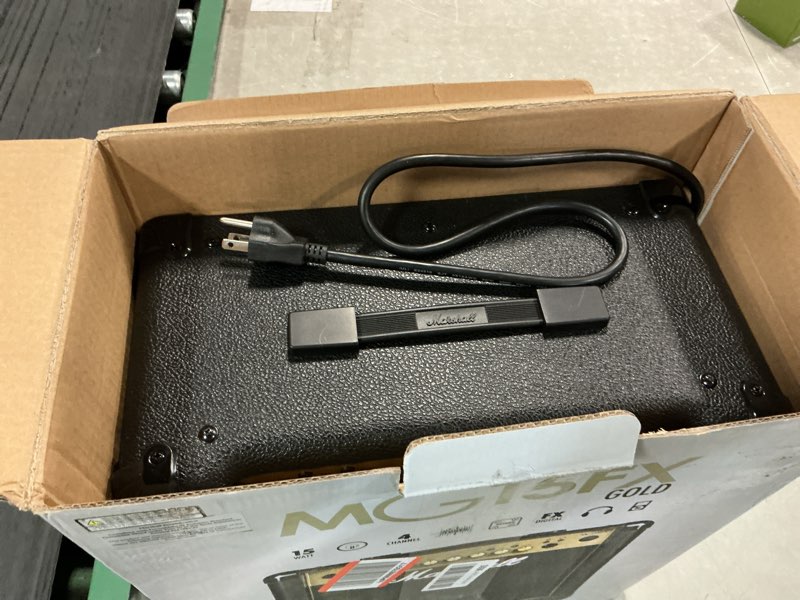 Condition photo showing As Is for Marshall Amps Guitar Combo Amplifier (M-MG15GFX-U)