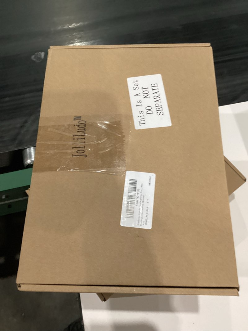 Condition photo showing New/Like New for JolliLudo Saddle Hunting Knee Pads - 1 Pair (2 Pcs), 9.8 x 7.5 Inches Black, Breathable & Elasticity