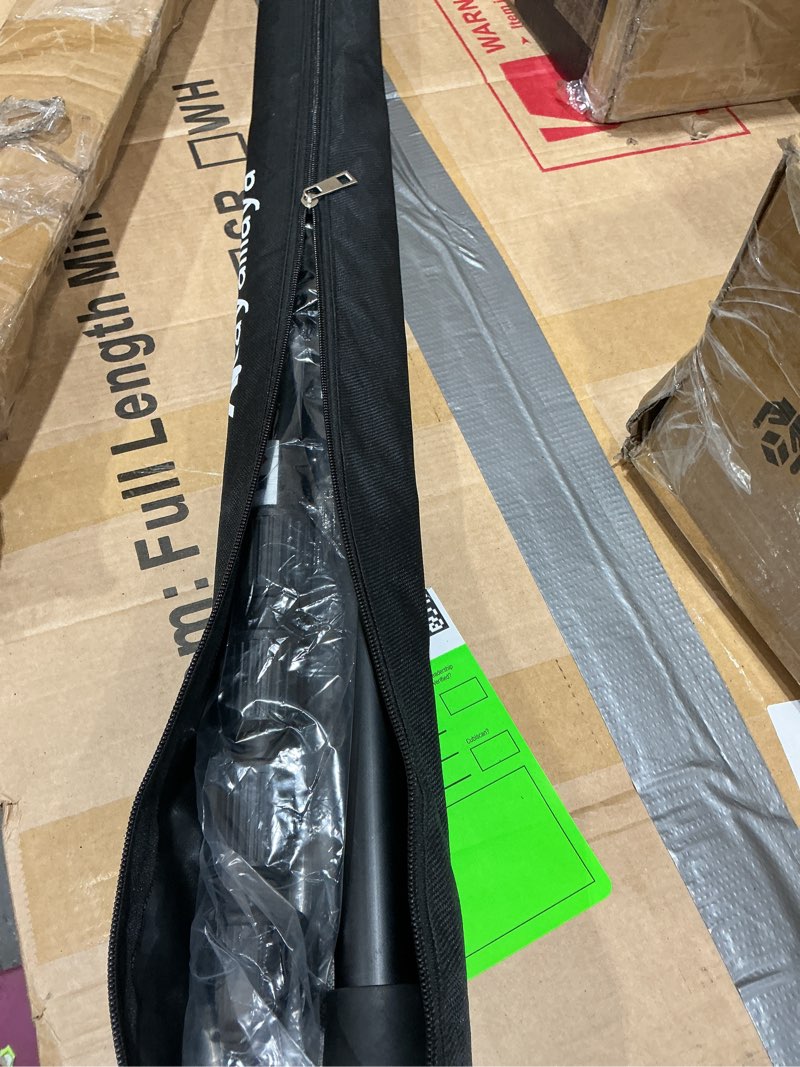 Condition photo showing Good Condition for ayamaya tarp poles - telescoping camping tent poles replacement, upgraded 4-section heavy duty aluminum rods with stakes & guylines for tents, rain fly, camping shelter, awning canopy rv car, set of 2 black (2pcs)