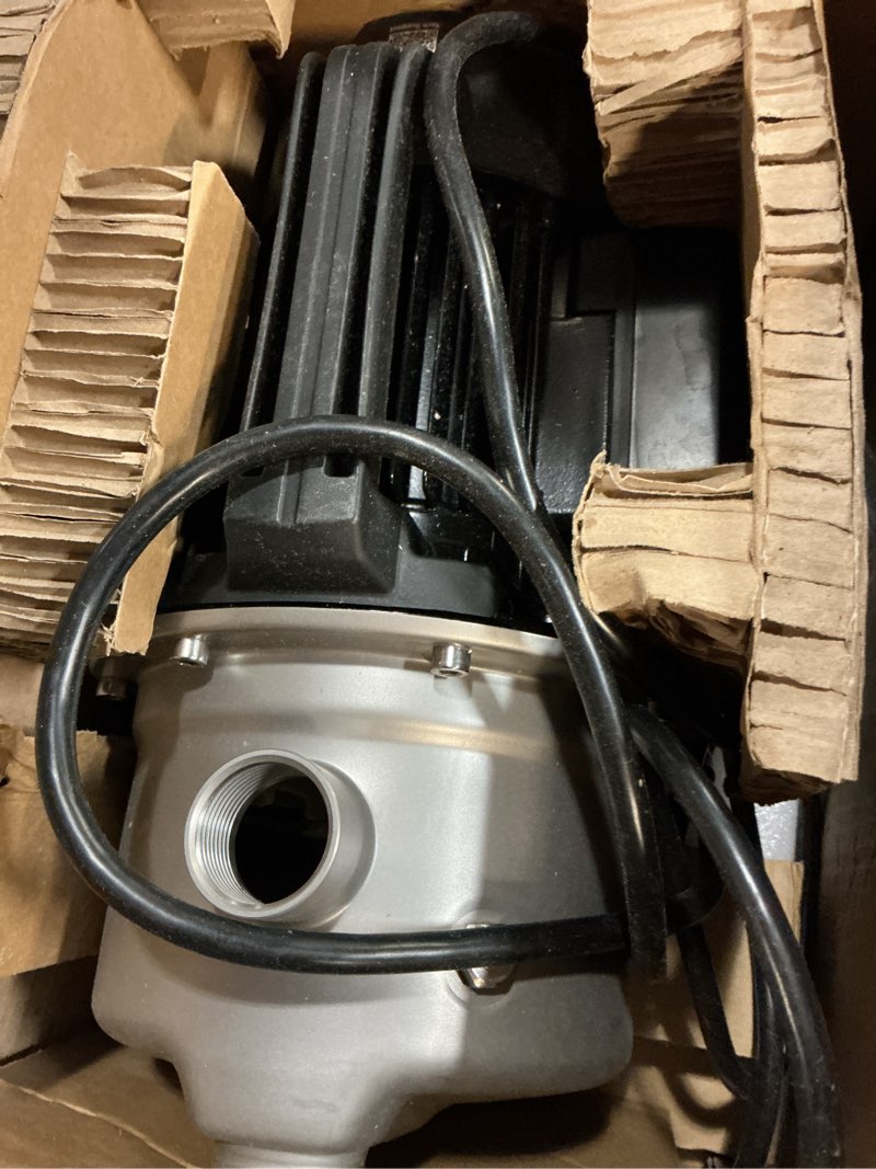 Condition photo showing Good Condition for aquastrong 1.6hp portable shallow well pump garden pump, 1320gph, 115v, stainless steel, sprinkler pump, water transfer draining irrigation pump, for lawn or garden…