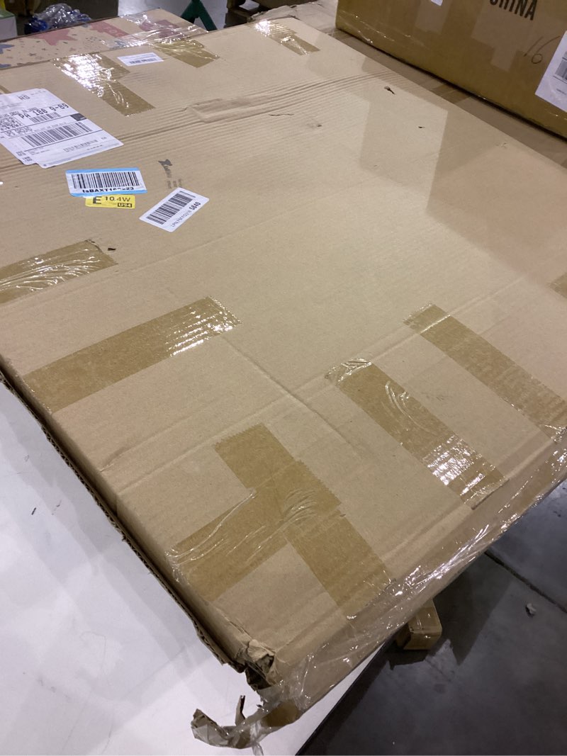 Condition photo showing Good Condition for Kolldenn Christmas Extra Large Gift Box 28x28x28 Giant, Jumbo, White Gift Boxes with Lid, Red and White Ribbon, Greeting Card and 100 Balloons for Large Big Presents for Christmas, Birthday Surprise