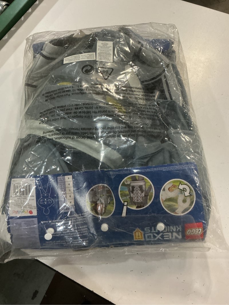 Condition photo showing Good Condition for lance deluxe nexo knights lego costume, small/4-6