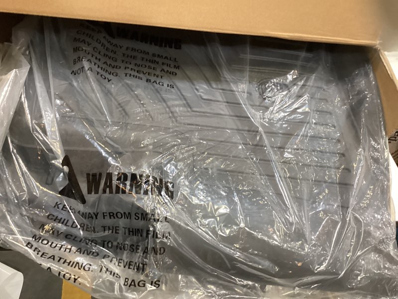 Condition photo showing Good Condition for oedro floor mats fit for honda pilot 2026 2025-2023, includes 1st, 2nd and 3rd row floor liners, custom fit tpe all weather car liners, black 2023-2026 1st & 2nd & 3rd