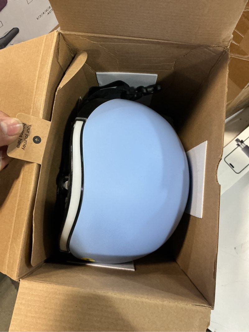 Condition photo showing Good Condition for lumos nyxel smart bike helmet, customizable front and back led lights with turn signals, 360° visibility app controlled comfortable & lightweight skateboard urban helmet for adults, men women m (21.6 - 23.2in / 55 - 59cm) mips breeze