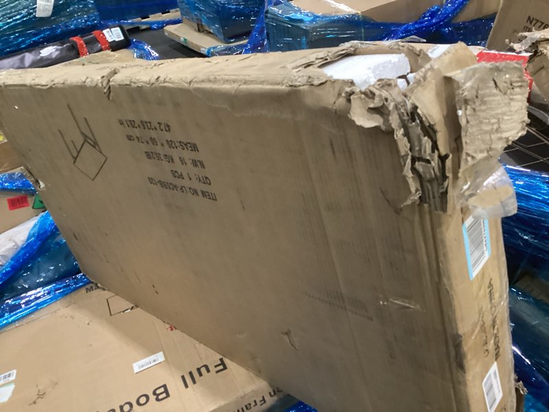 Condition photo showing As Is for Need Home Office Desk 47 inch - No Assembly Folding Computer Table with BIFMA Certification,Computer Table Workstation Perfect for Teens/Office/Home 47inch Black & Black Frame