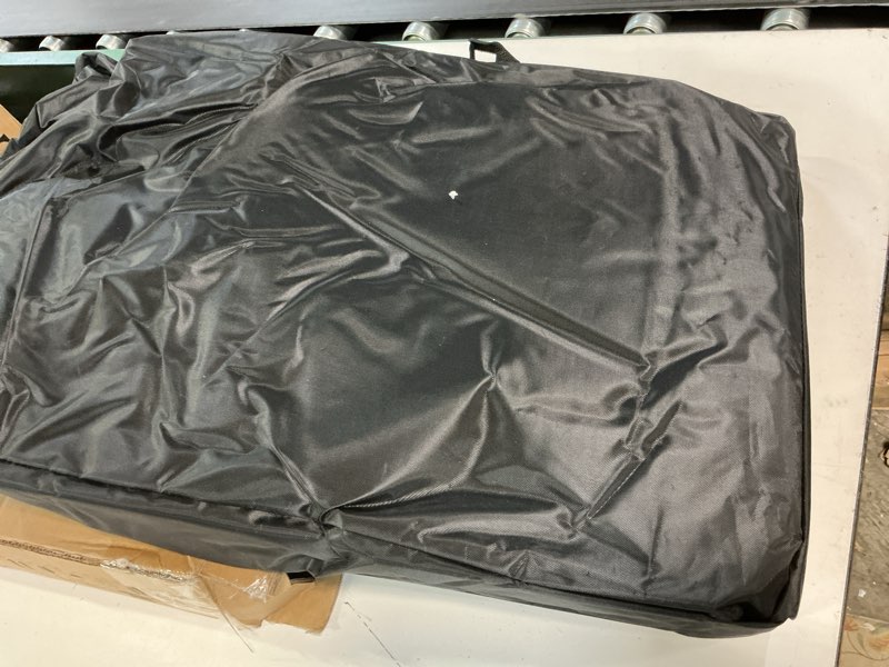 Condition photo showing Good Condition for vevor golf cart cover, visible full-enclosure 2&2+2 passenger golf cart, 600d waterproof oxford fabric club car cover fits most carts club car, yamaha, ezgo, honda, pvc coating & windproof hook design 600d black fit for 2/2+2 passenger cart
