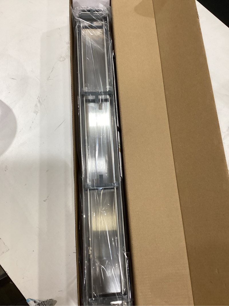 Condition photo showing Good Condition for WEBANG 24 Inch Linear Shower Drain Rectangular Floor Drain with Accessories Reversible 2-in-1 Cover Tile Insert Grate Removable SUS304 Stainless Steel CUPC Certified Brushed Brushed 24 Inch