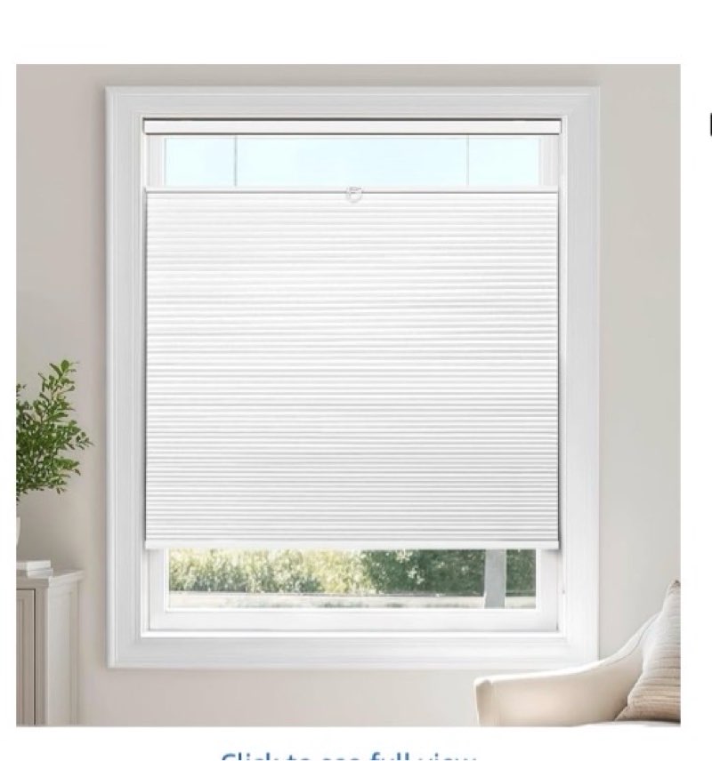similar to lazblinds top down bottom up (tdbu) cordless cellular shades, blackout light blocking honeycomb shad