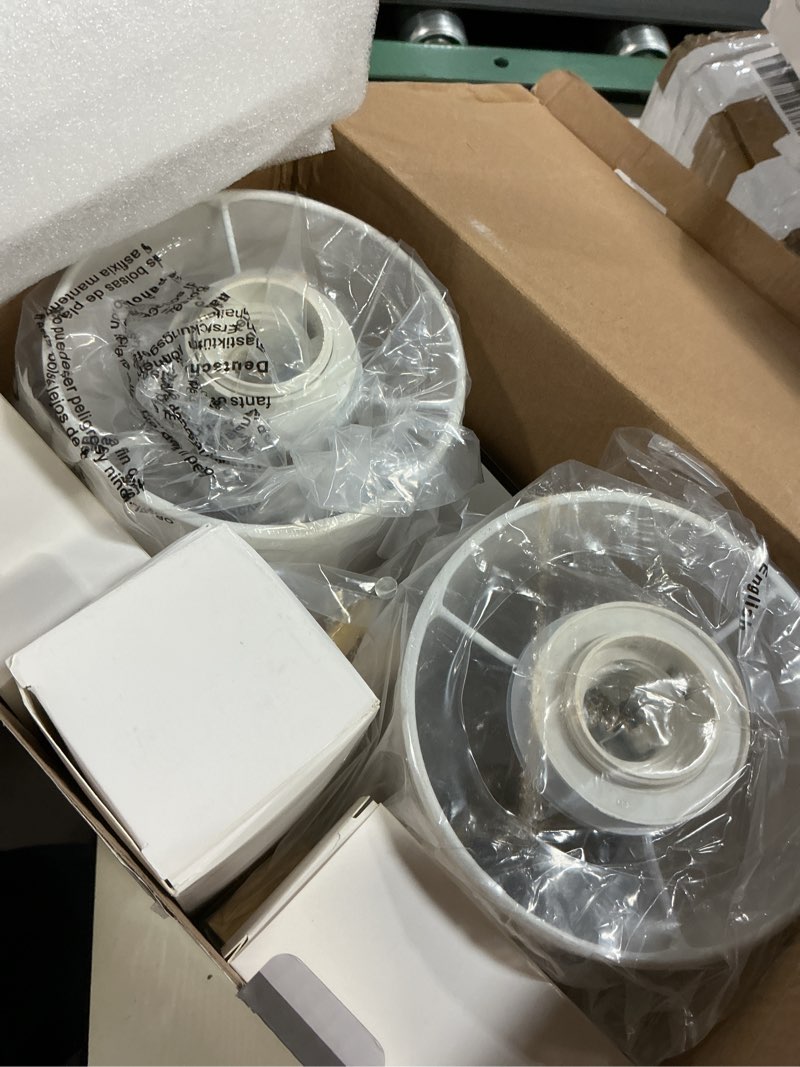 Condition photo showing Good Condition for TOOWELL Battery Operated Wall Sconce Set of 2, Gold Rechargeable Wall Lights Fixtures 8000mAh Dimmable LED with Remote Wireless Wall Lamps Timer for Bedroom Hallway Bathroom Living Room Decor Gold Wall Sconce Set of 2