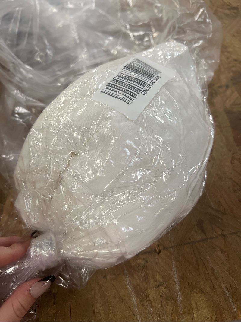 Condition photo showing Good Condition for european linen sham set, king, white