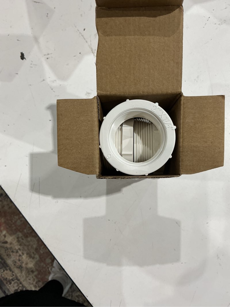 Condition photo showing Good Condition for ysil 5 pcs 2” male thread to 1-1/2” female thread reducer bushing pvc pipe fittings coupling adapter connectors for connecting pipe 2"mnpt x 1-1/2"fnpt 5