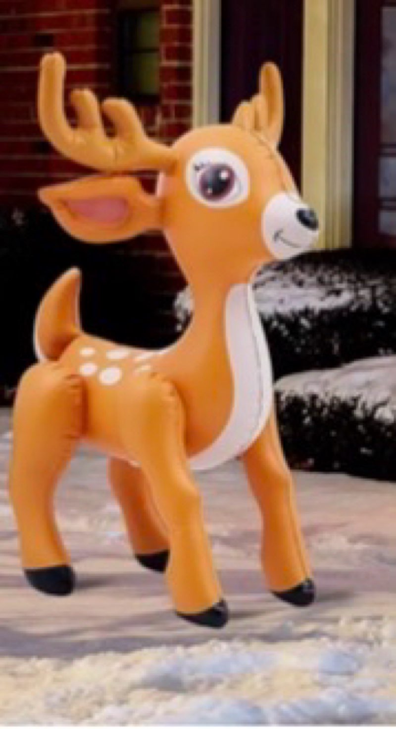 Christmas Inflatable Reindeer Decoration