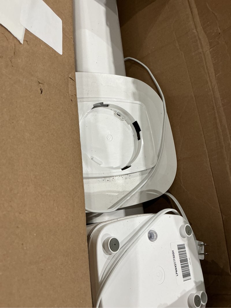 Condition photo showing As Is for dreo hm735s 11l smart humidifier large room 700 ft², 100h cool mist air humidifiers for bedroom, top-fill, clean tank technology, 26db, auto mode, aroma box, rgb, remote & app control, baby, white