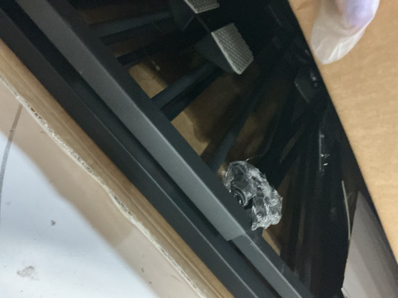 Condition photo showing Good Condition for waowao triple lock baby gate extra wide 76.77-81.49" pressure mounted walk through swing auto close safety black metal dog pet puppy cat for stairs,doorways,kitchen black 76.77-81.49"/195-207cm