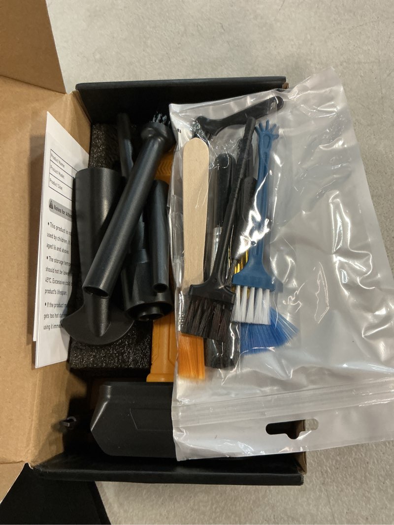 Condition photo showing Good Condition for compressed air duster, 130000rpm ultra-powerful electric air duster compatible with dewalt 20v/60v max battery, 4-gear adjustable air blower for computer/keyboard/car/home (no battery included) yellow