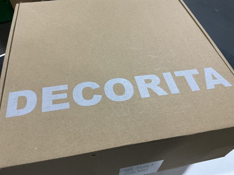 Condition photo showing New/Like New for DECORITA Felt Bulletin Board Tiles | Modern Cork Board Alternative | Large Cork Boards for Walls | A