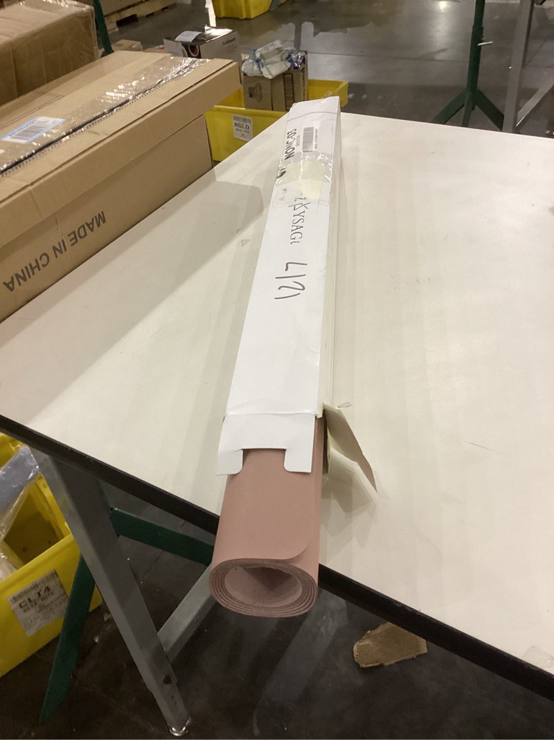 Condition photo showing Good Condition for YSAGi Leather Desk Protector, Office Mat, Large Mouse Mat, Non-Slip PU Leather Blotter, Laptop Pad, Waterproof Writing Pad for Office and Home (Pale Mauve, 47.2" x 23.6") Pale Mauve 47.2" x 23.6"