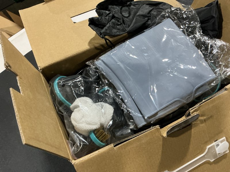 Condition photo showing Good Condition for Steam Cleaner,15s Heat-Up 42.27oz Tank,2500w Handheld Steam Cleaner for Home with 15 pcs Accessories,Portable Steamer for Cleaning,kitchens,Grease,bathrooms,Grout,Tile,Bed Bugs,Floor,Couch and Car